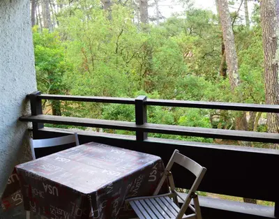 Balcon ou terrasse dans l'établissement Appartement Pour 5 Personnes - Residence Tursan