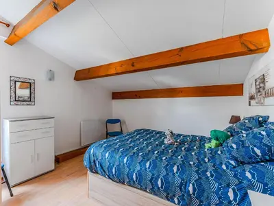 Un ou plusieurs lits dans un hébergement de l'établissement Maison T3 près du lac de Biscarrosse, secteur boisé, terrasse & jardin, pour 4 pers., 2 étoiles - FR-1-521-96