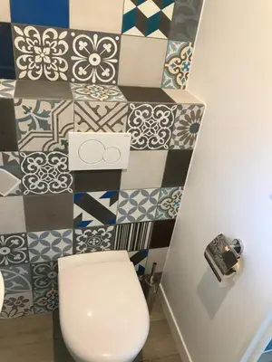 Salle de bains dans l'établissement Villa patio terrasse privative océan 10 min a pied