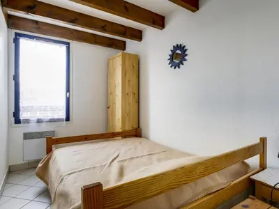 Un ou plusieurs lits dans un hébergement de l'établissement Biscarrosse Plage: Appartement T2 Mezzanine, 250m de la mer - FR-1-521-49