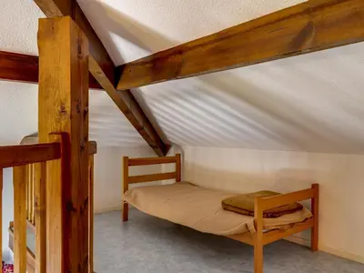Un ou plusieurs lits dans un hébergement de l'établissement Biscarrosse Plage: Appartement T2 Mezzanine, 250m de la mer - FR-1-521-49