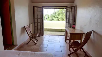 Coin salon dans l'établissement Réf 141 ,Seignosse Les Bourdaines , Villa Bouharde classée 3 étoiles, à 600 m plage, 10 personnes