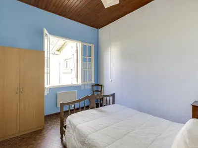 Un ou plusieurs lits dans un hébergement de l'établissement Maison de charme 3 ch. à 350m de la plage - jardin, BBQ, animaux admis, idéale pour 6 pers. - FR-1-521-111