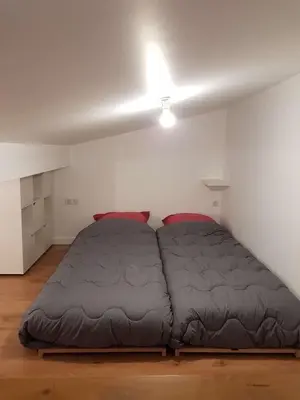 Un ou plusieurs lits dans un hébergement de l'établissement DUPLEX BASSIN D'ARCACHON