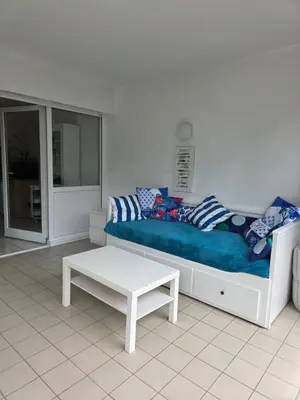 Coin salon dans l'établissement le Cap Landais
