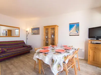 Télévision ou salle de divertissement dans l'établissement Apartment Le Grand Pavois by Interhome