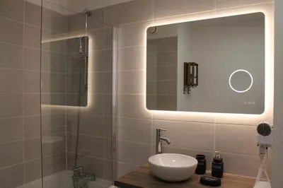 Salle de bains dans l'établissement Atlantic Selection - Le studio 48