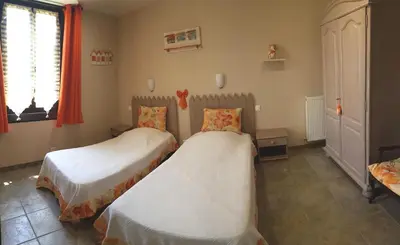 Un ou plusieurs lits dans un hébergement de l'établissement LE GAHOUN - Chambres d'hôtes