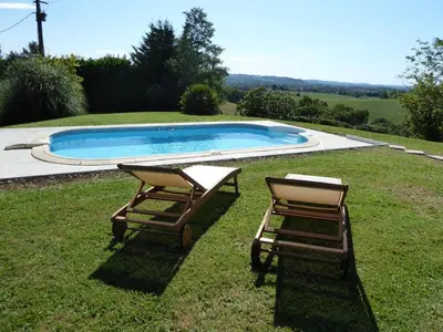 Piscine de l'établissement Gîte Etchola ou située à proximité