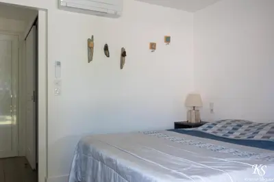 Un ou plusieurs lits dans un hébergement de l'établissement Jaray-Jaclo Chambres d' hôtes