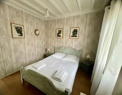 Un ou plusieurs lits dans un hébergement de l'établissement Maison du sentier du littoral