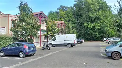 Plan de l'établissement Studio calme avec parking
