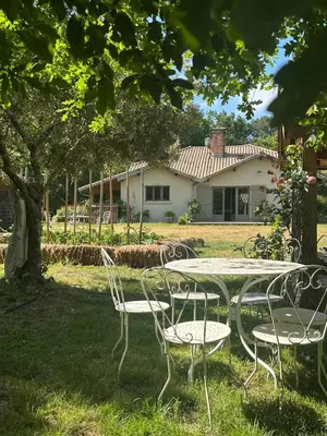 Jardin de l'établissement La Ferme du Miouat