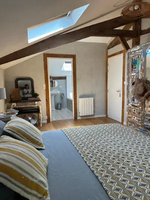 Un ou plusieurs lits dans un hébergement de l'établissement La Ferme du Miouat