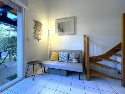 Plan de l'établissement Appartement T2 mezzanine avec terrasse et animaux acceptés - FR-1-379-119