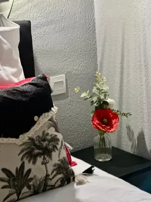 Un ou plusieurs lits dans un hébergement de l'établissement appartement en residence PIERRE ET VACANCE au golf