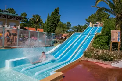 Piscine de l'établissement Mobile Homes by KelAir at Camping Sylvamar ou située à proximité