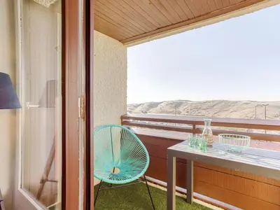 Balcon ou terrasse dans l'établissement Apartment La sableyre-6 by Interhome
