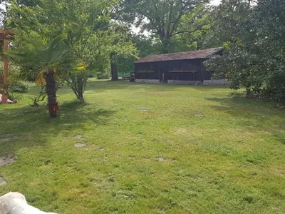 Jardin de l'établissement LA GRANDE JAOUGUE