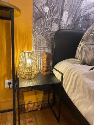 Un ou plusieurs lits dans un hébergement de l'établissement Maison Farol
