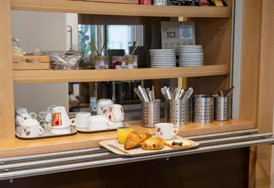 Nourriture dans l'hôtel ou à proximité