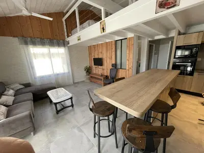 Cuisine ou kitchenette dans l'établissement Une pause à la Hume