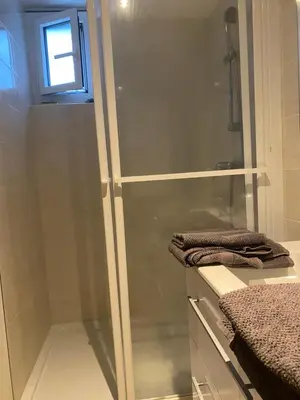 Salle de bains dans l'établissement Appartement calme entre Côte Basque et Landes
