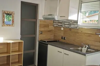 Cuisine ou kitchenette dans l'établissement STUDIO MEZZANINE 2/3 Personnes