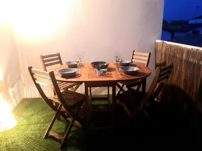 Plan de l'établissement T3 duplex lumineux en centre-ville (plage à 10mn)