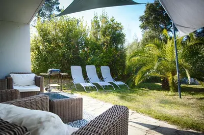 Jardin de l'établissement APPARTEMENTS LOFT OCEAN - Tarnos