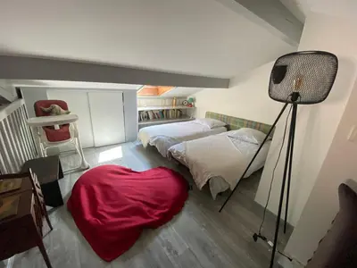 Un ou plusieurs lits dans un hébergement de l'établissement Maison familiale