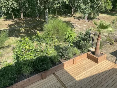 Jardin de l'établissement Villa Chantaco Bassin Arcachon