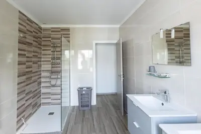 Salle de bains dans l'établissement Maison Gure Chokoa Pays Basque