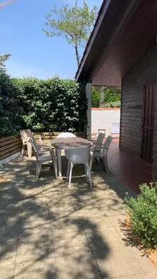 Terrasse ou espace extérieur de l'établissement patio seignosse plage 6 couchages