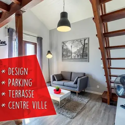 DUPLEX DESIGN TERRASSE - Parking