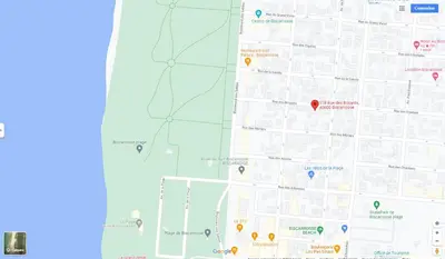 Plan de l'établissement Appartement T3 Bord de plage