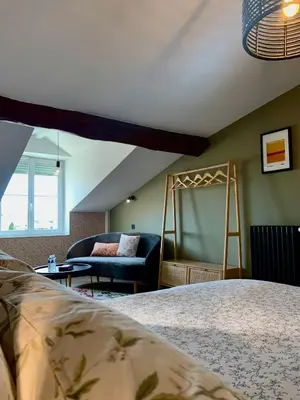 Coin salon dans l'établissement La Maison VH