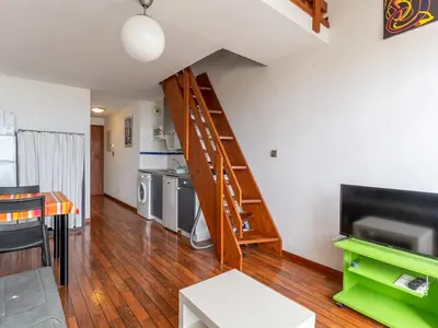 Plan de l'établissement Appartement avec vue sur l'océan, balcon, et tout confort, à Mimizan pour 6 personnes - FR-1-50-79