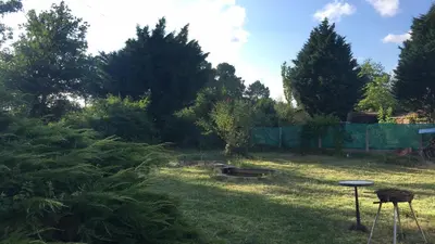 Jardin de l'établissement Cool Landes