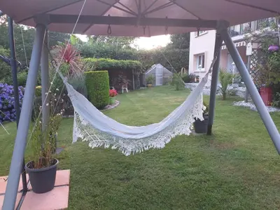Jardin de l'établissement Rez-de-jardin 50 m² entre Biarritz et Capbreton