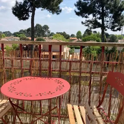 T2 dans quartier résidentiel sur le Bassin Arcachon avec location de vélos