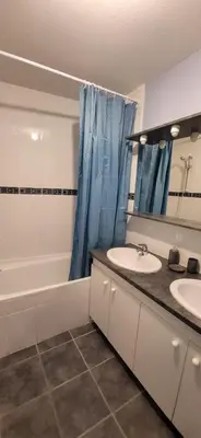 Salle de bains dans l'établissement Appartement Lit et Mixe