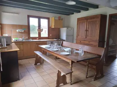 Cuisine ou kitchenette dans l'établissement LE PETIT FROUAS NORD