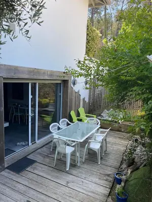 Jardin de l'établissement Landes Appart