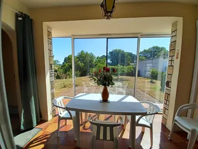 Balcon ou terrasse dans l'établissement Les Ajoncs