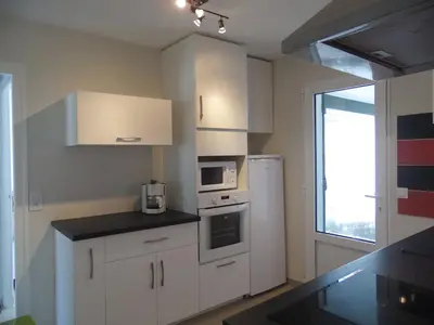 Cuisine ou kitchenette dans l'établissement Piédile