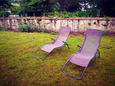 Jardin de l'établissement Maison entre Plages et Forêts