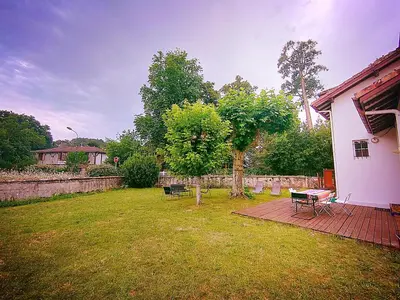 Jardin de l'établissement Maison entre Plages et Forêts