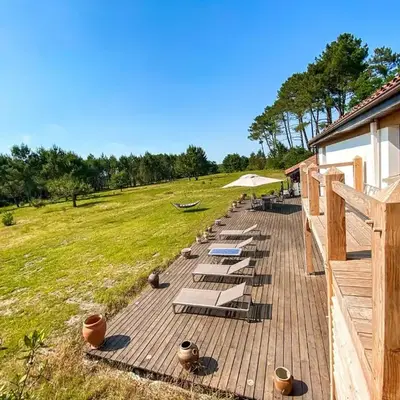 Maison de charme à Mézos avec jardin et terrasse