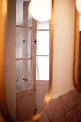 Salle de bains dans l'établissement Les Chemins de Berdis